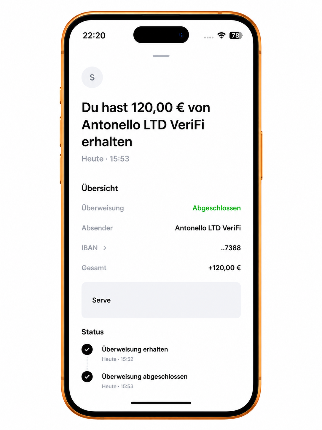 Testbestätigung